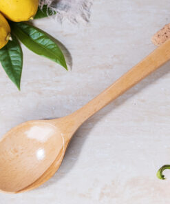 AHŞAP 32 CM KAŞIK VERNİKLİ