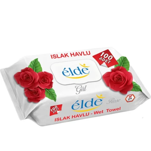 ELDE ISLAK HAVLU GÜL 100 LÜ
